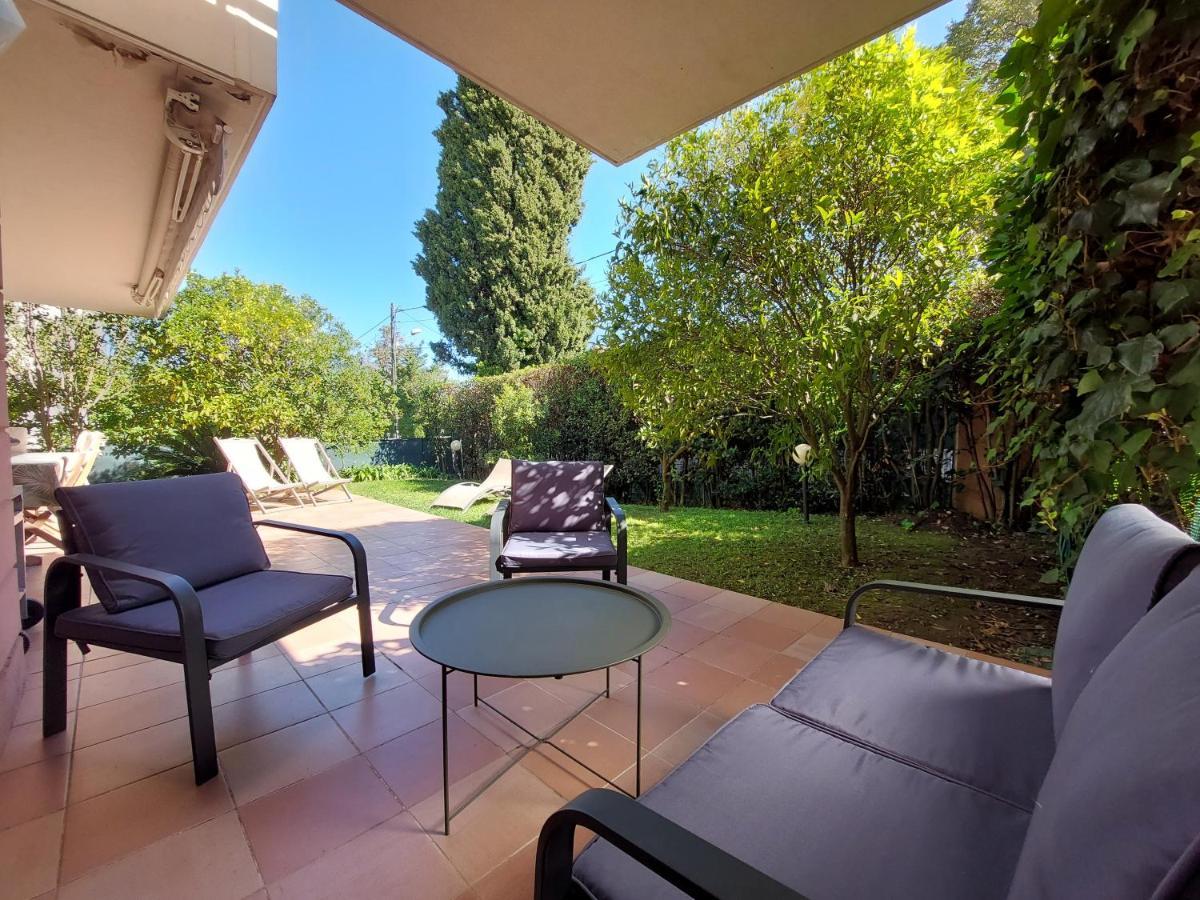 Plage La Salis 3 Chambres, Jardin - 3 Bedrooms อองทีบส์ ภายนอก รูปภาพ